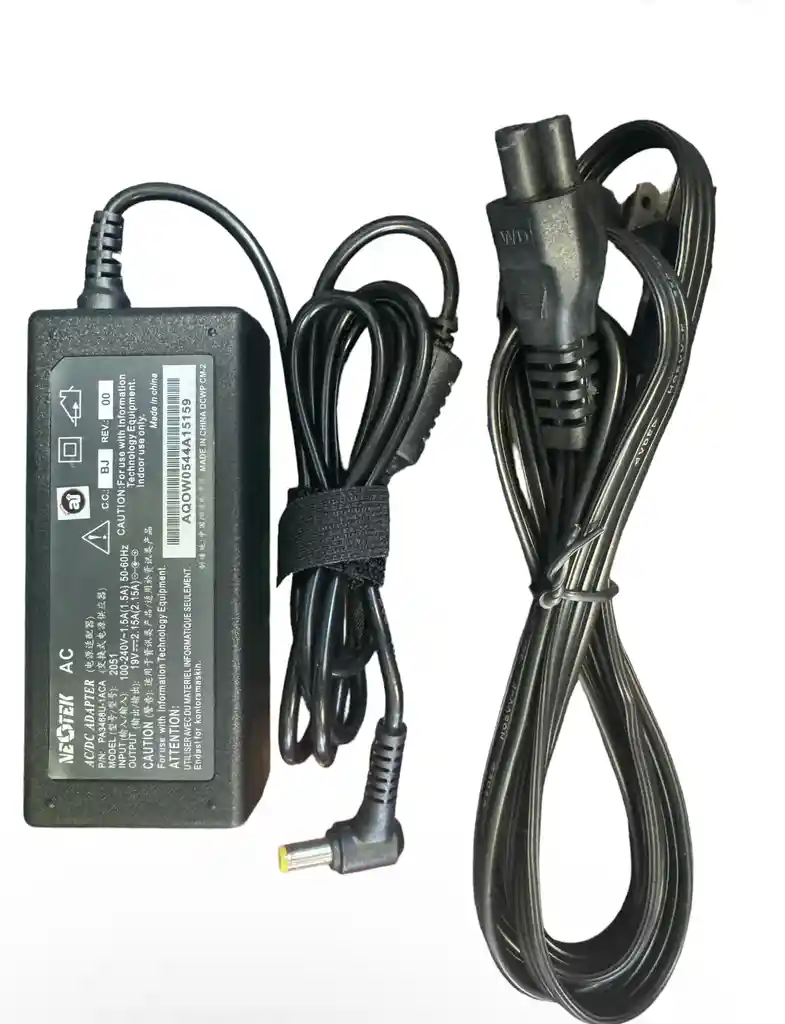 Cargador Para Portatil Acer 19v 2..15a Punta Am Redonda