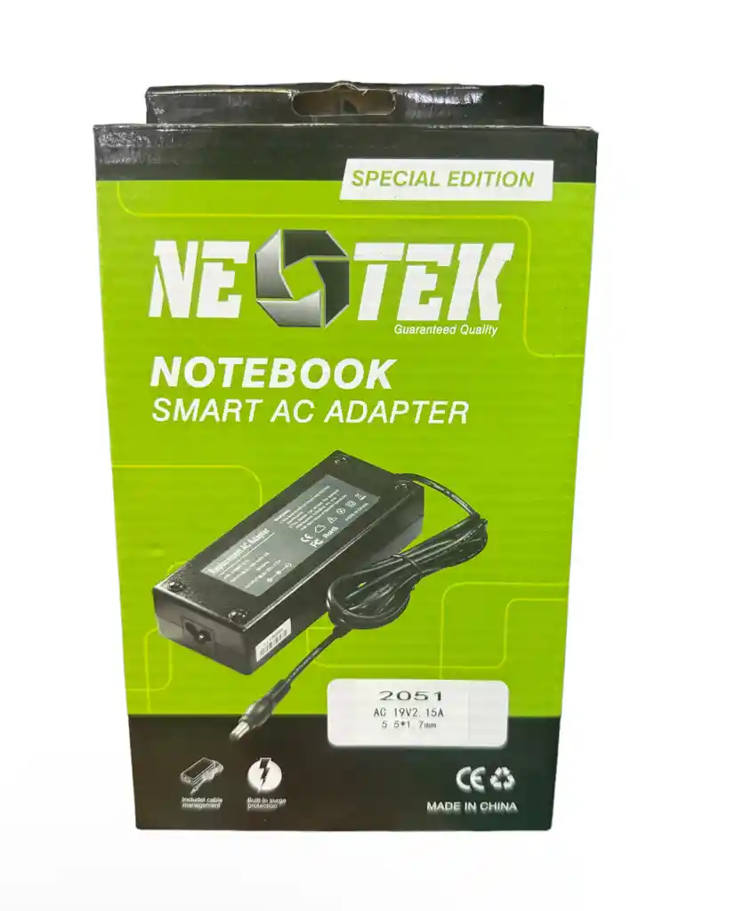 Cargador Para Portatil Acer 19v 2..15a Punta Am Redonda