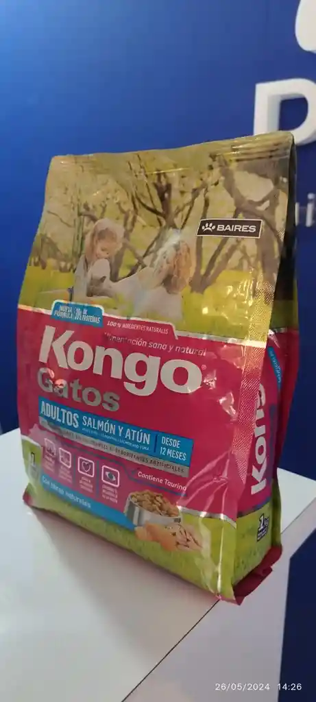 Kongo Alimento Sano Y Natural Para Gatos