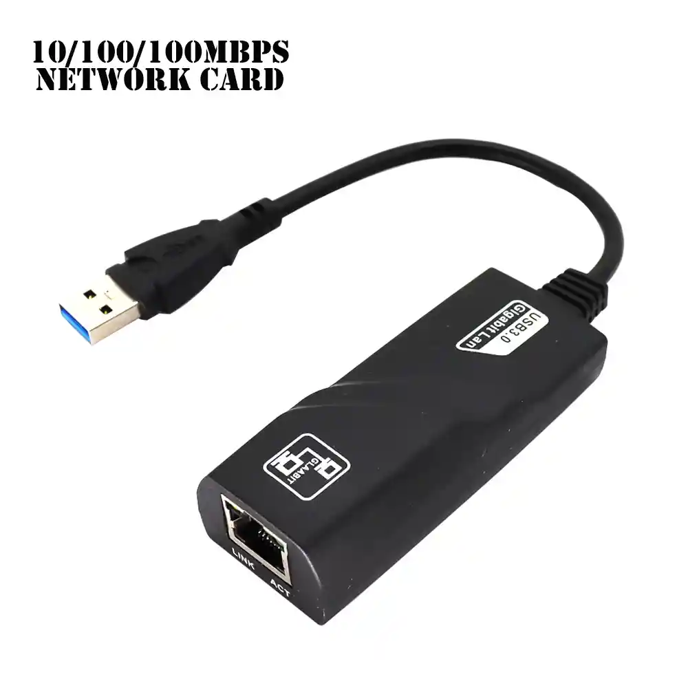 Adaptador Usb 3.0 Red Rj45 // Que Hacer Si El Puerto Rj45 Del Pc Falla? Agrégala Con Este Adaptador 1000 Gigas/s