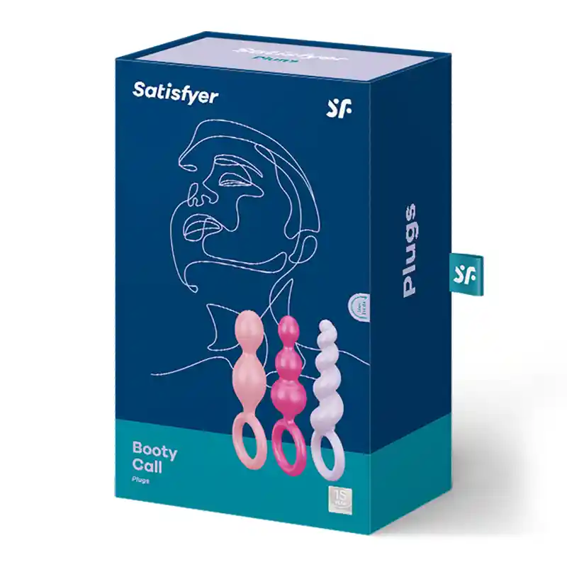 Plugs Anales Booty Call Multicolor Satisfyer