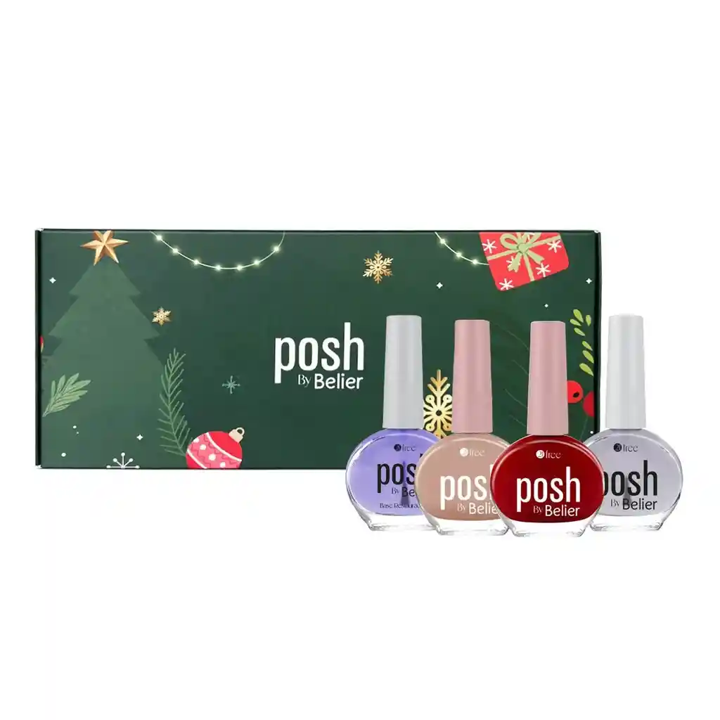 Kit Esmalte Posh Life 4 Unidades