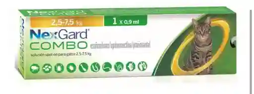 Nexgard Gato 2.5 A 7.5 Kg Antipulgas Desparasitante