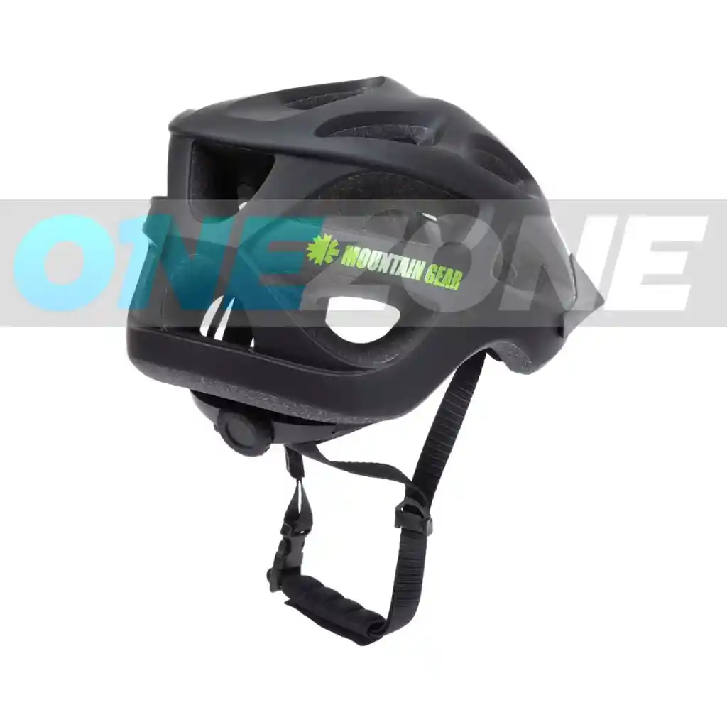 Casco Para Bicicleta De Adulto Mountain Gear/ Negro