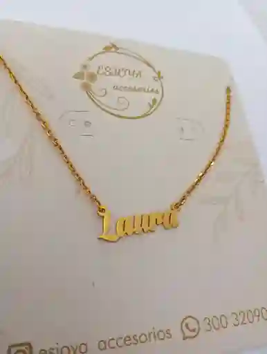 Collar Y Dije Laura
