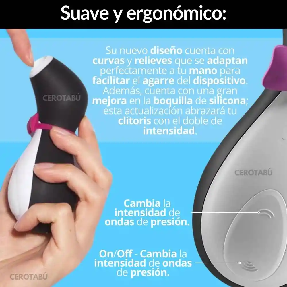 Vibrador Succionador De Clitoris Satisfyer Recargable