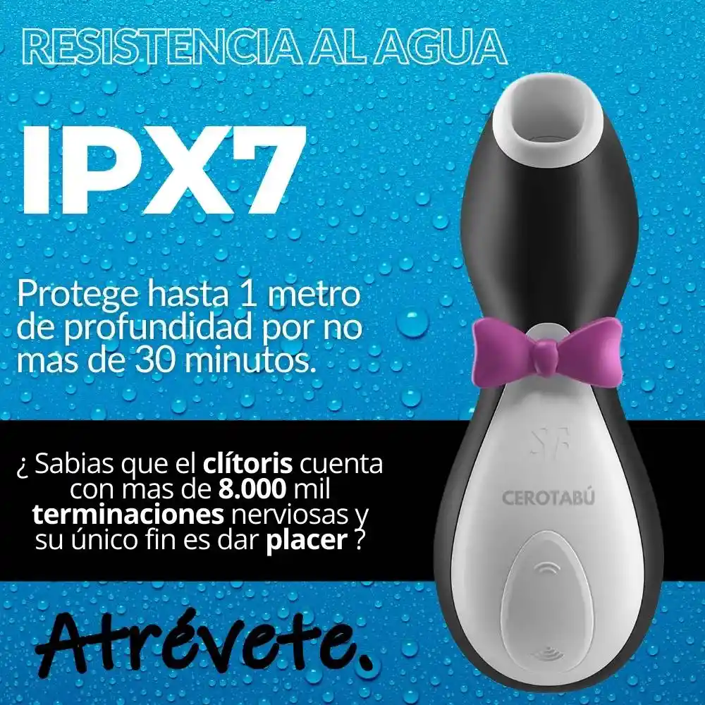 Vibrador Succionador De Clitoris Satisfyer Recargable