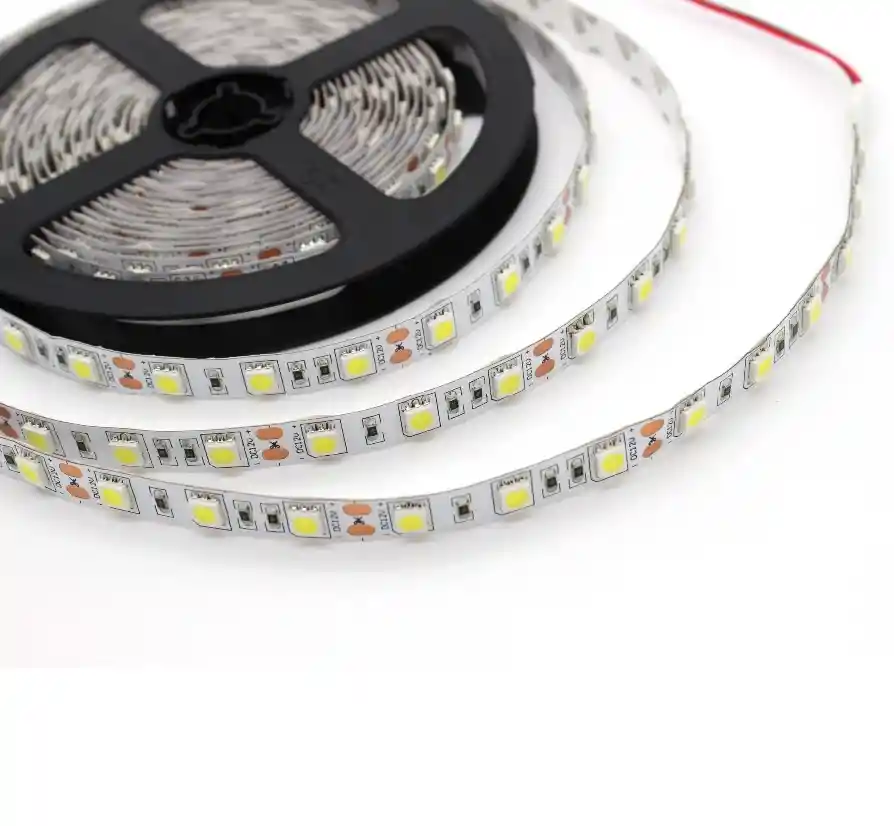 Cinta Led Multicolor Rgb Luz 5mts + Control + Adaptador 110v220v