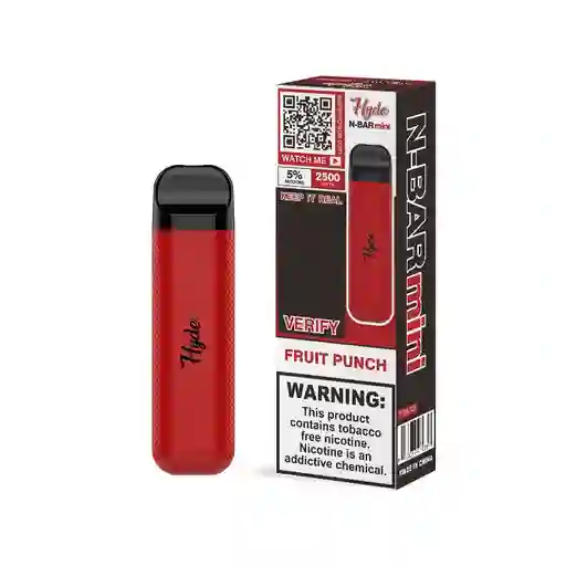 Vaporizador Hyde N-bar Mini 2500puffs Vapo - Fruit Punch