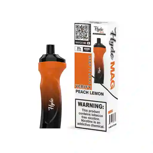 Vaporizador Hyde Mag 4500puffs Vapo - Peach Lemon