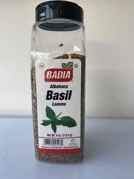 Albahaca Badia 113,4 Gr