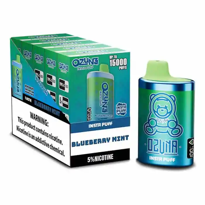 Vape Ozuna 15.000 Puffs Blueberry Mint