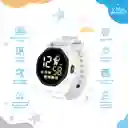 Reloj Para Niños Impermeable Digital Color Blanco Fino