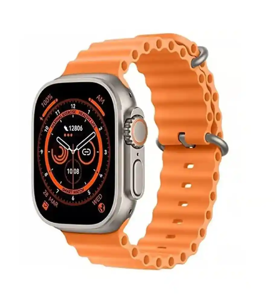 Reloj Inteligente Smartwatch X8 Ultra Plus Naranja