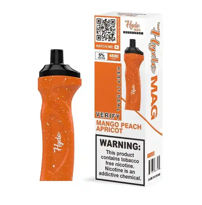 Vaporizador Hyde Mag 4500puffs Vapo - Mango Peach Apricot