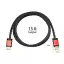 Cable Hdtv/hdmi 4k / 2k Alta Definición De 1.5 Metros