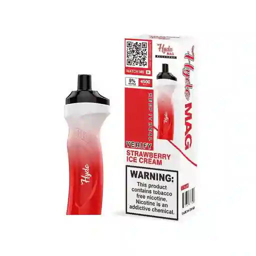 Vaporizador Hyde Mag 4500puffs Vapo - Strawberry Ice Cream