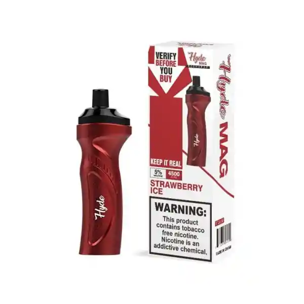Vaporizador Hyde Mag 4500puffs Vapo - Strawberry Ice