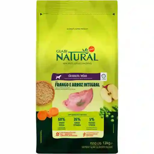 Guabi Natural Frango Perro Raz Mediana 2,5 Kg