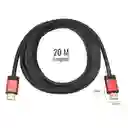 Cable Hdmi/ Hdtv 4k Ultra Hd 2k De 20 Metros Alta Calidad