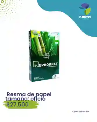 Resma De Papel Tamaño Oficio