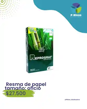 Resma De Papel Tamaño Oficio