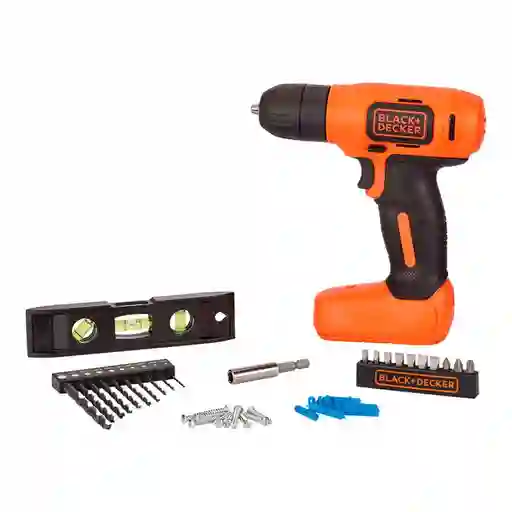 Taladro+ 43 Piezas Black And Decker