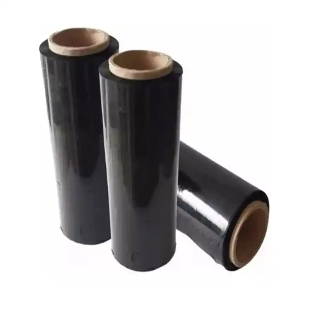 Rollo De Vinipel Industrial Negro De 30cmx300m