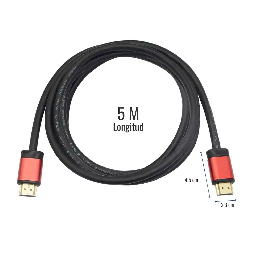 Cable Hdmi/ Hdtv 4k Ultra Hd 2k De 20 Metros Alta Calidad