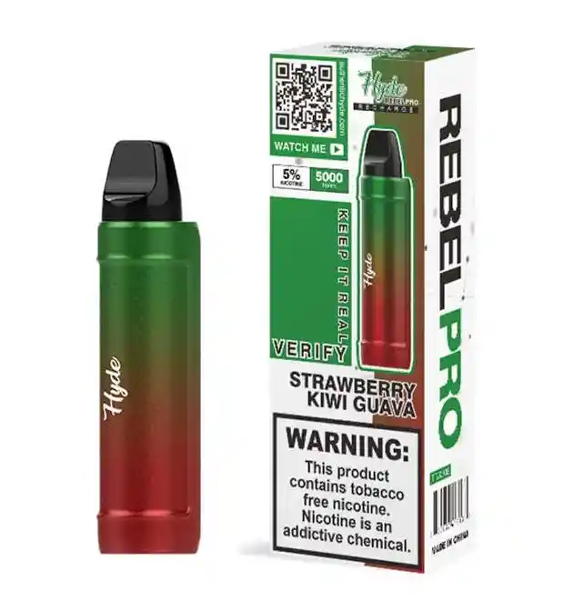 Hyde Rebel Pro 5000 Vapo - Strawberry Kiwi Guava