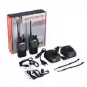 Radio Walkie Talkie One Pixel Bf-888s Uhf X2 Bateria 2800m Ah