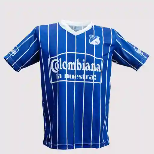 Camiseta Millonarios 1987 - Talla L