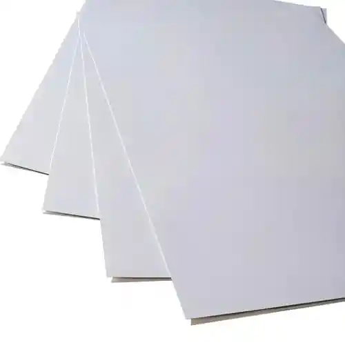 Cartulina Kimberly Tamaño Carta - Blanco