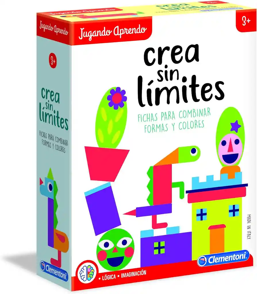 Juego Educativo Creativo Crea Sin Límites Clementoni Niños