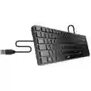 Teclado Genius Slimstar 126 Qwerty Español Color Negro