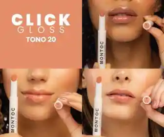 Brillo Labial Cremoso Click Gloss Tono 20 Montoc