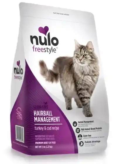 Nulo Cat Grain Free Hairball 12 Lb