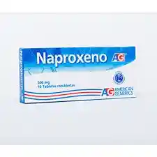 Naproxeno 500mg Cajax 10 Tabletas Ag