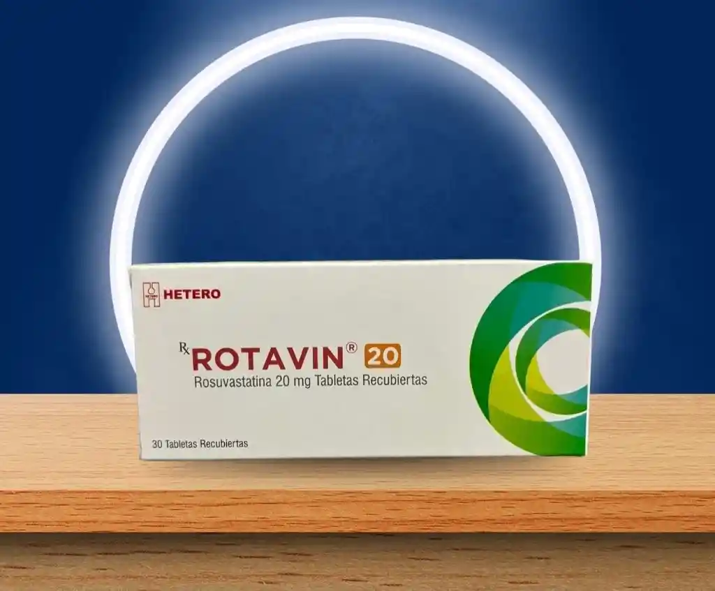 Rosuvastatina 20mg Cja X30 Tab Recubiertas (rotavin )