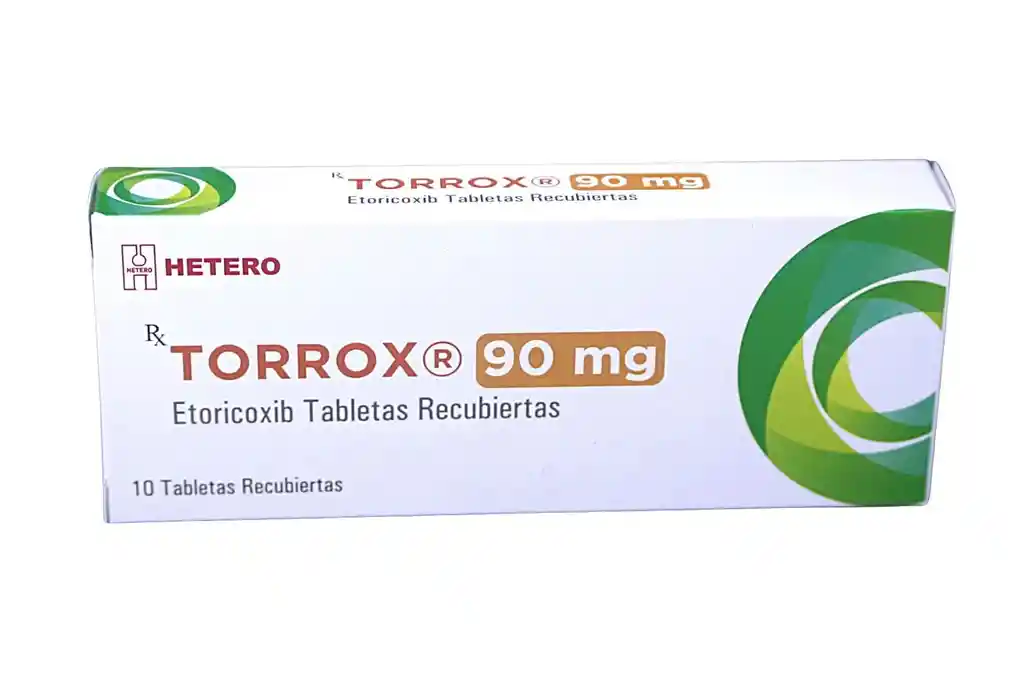 Etoricoxib 90mg Caja X 10 Tab Recubiertas (torrox )