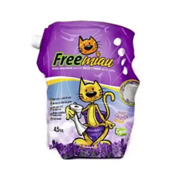 Arena Free Miau Lavanda 10kg