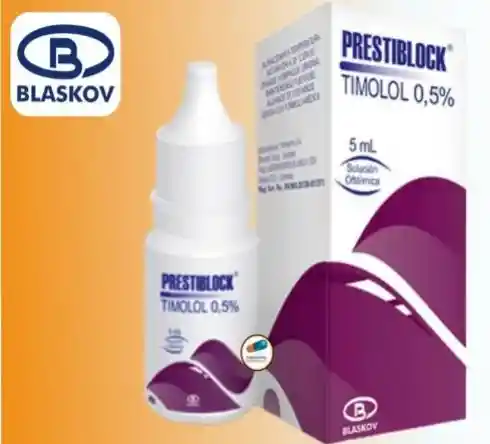 Timolo 0.5% Solucion Oftalmica X 5ml Fco (prestiblock )