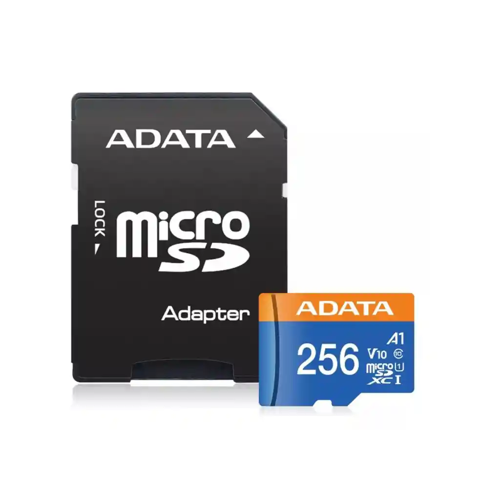 Memoria Micro Sd Adata 256 Gb 100 Mb/sg Clase 10