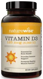 Naturewise Vitamina D3 5.000 Ui 360 Capsulas