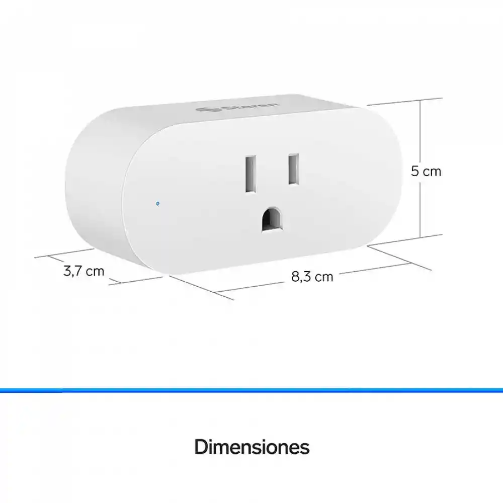 Tomacorriente Steren Wifi Con Medidor