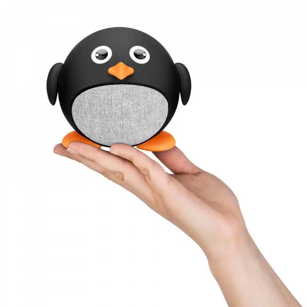 Parlante Steren Mini Bluetooth Pinguino 4v