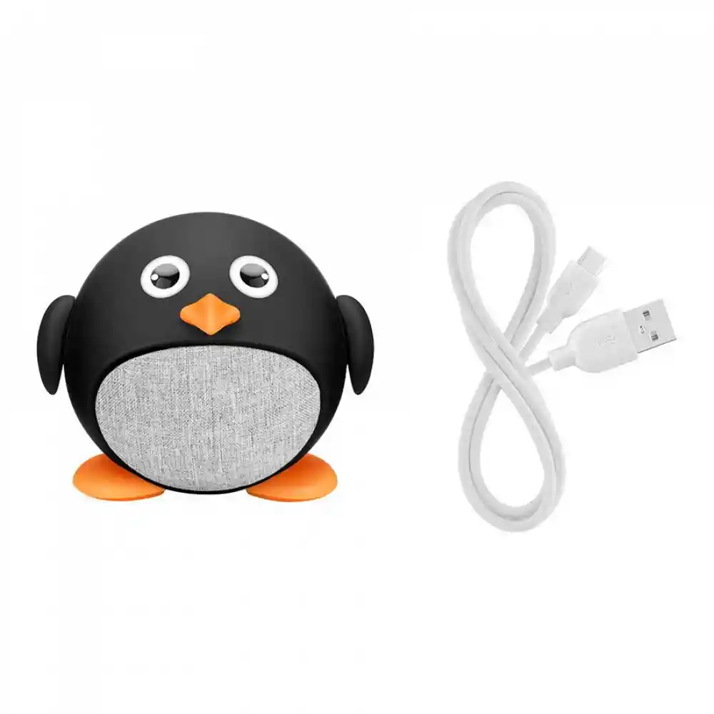 Parlante Steren Mini Bluetooth Pinguino 4v