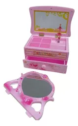 Joyero Para Niña Espejo Corazon Regalo Amor Y Amistad