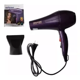 Secador De Cabello Nova Nv-9103 Violeta 110v