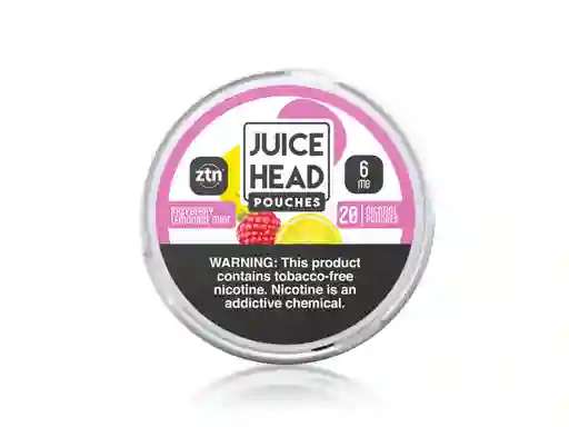 Parches De Nicotina Juice Head 6mg Raspberry Lemonade Mint